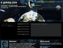Tablet Screenshot of e-gokalp.com